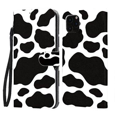 Imagem de Capa de couro flip para iPhone 13 Mini 14 Plus 11 12 Pro Max 7 8 X XS XR SE3 2022 SE2 Carteira Pintada Suporte Bonito Flor Capa, N, Para iPhone 14 Pro
