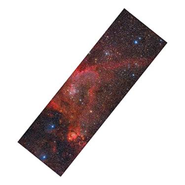 Imagem de Kokiya Longboard Grip Tape Cruiser Decal Guard Protector Sheets Papel Antiderrapante Adesivo Skate para Pedal Deck Skate Board, Estrela