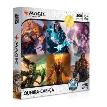 Imagem de Magic The Gathering Quebra Cabeça 500 Peças - Toyster 2545