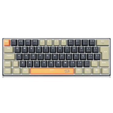 Imagem de Teclado Mecanico Gamer Redragon Lakshmi Sunset ABNT2 Com Fio