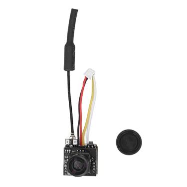 Imagem de Sluffs Fpv Camera, S2 OSD AIO 5.8G 800TVL HD Micro FPV Camera NTSC PAL Switchable FPV Camera 150° FOV Horizontal 170° DFOV Diagonal View Angle Angle