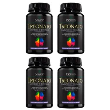Imagem de Kit 4 Treonato - 260mg Magnésio e 220mg Treonina - 60 Cápsulas Bioklein