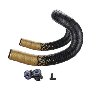 Imagem de Vaveren Fita do guiador da bicicleta de estrada, fita do guiador da bicicleta, envoltório do punho de eva para bicicletas de montanha, acessórios da bicicleta, champanhe