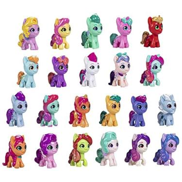 Imagem de Conjunto de brinquedos Magic Meet The Minis com 22 bonecos de pônei - maiores de 5 anos