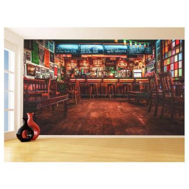 Imagem de Papel De Parede 3D Alimentos Bar Adega Bebidas 3,5M Al543