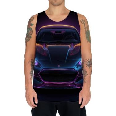 Imagem de Camiseta Regata Carro Neon Dark Silhuette Sportive 4 - Kasubeck Store
