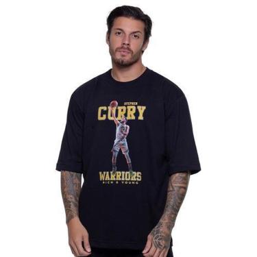 Imagem de Camiseta Rich Young Oversized Curry Preta-Masculino