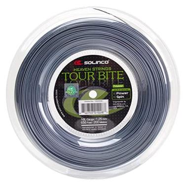 Imagem de Corda Solinco Tour Bite 16l 1.25mm Rolo Com 200 Metros Prata