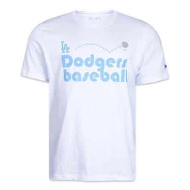 Imagem de Camiseta New Era Los Angeles Dodgers Culture Branco-Masculino