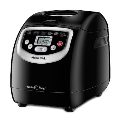 Imagem de Panificadora Automática Master Bread, Mondial, Preto, 700W, 110V - NPF-53