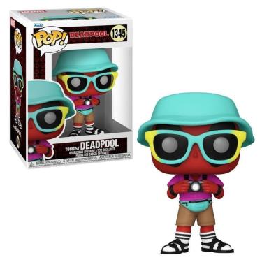 Imagem de Boneco Funko Pop Marvel Deadpool Tourist