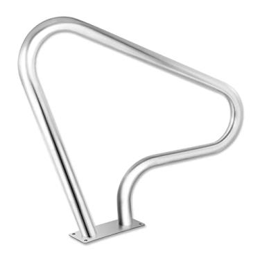 Imagem de Corrimão de piscina de aço inoxidável 304, fácil de montar, trilho de mão para piscina, antiderrapante, capacidade de carga de 113 kg, grade de escada de piscina 99 cm x 81 cm