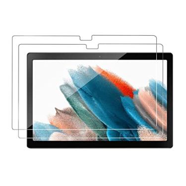 Imagem de UPONEW [Pacote com 2 protetores de tela de vidro temperado para tablet para Samsung Galaxy Tab A8 10.5 2021 SM-X200/X205/X207