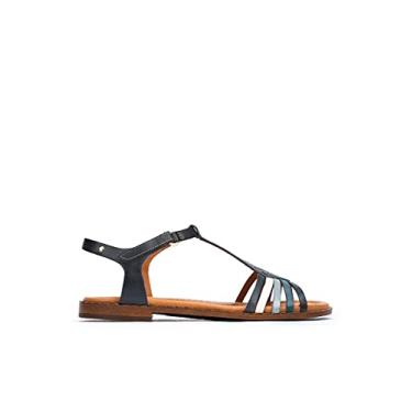 Imagem de Pikolinos Sandália plana feminina Flatform, 60 EU, Oceano, 41