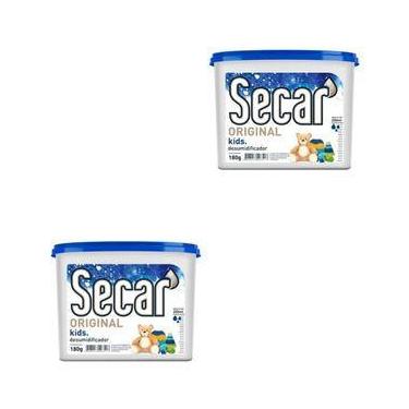 Imagem de Kit 2 Anti Mofo Secar Original Kids Desumidificador 180ml