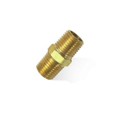 Imagem de Conexão Niple Para Rede Pneumática - Mark, Conector Niple rápido rosca