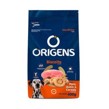 Imagem de Biscoito Origens para Cães Adultos de Porte Médio e Grande Sabor Peru,