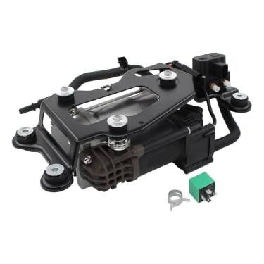 Imagem de NewYall Bomba compressor de suspensão a ar com suporte e válvula de distribuição para BMW X5 2014-2018, X6 2015-2019