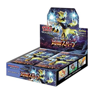 Imagem de Pokemon Pacote de Expansão de Jogo de Cartas Sol e Lua Caixa "Thunder Spark"