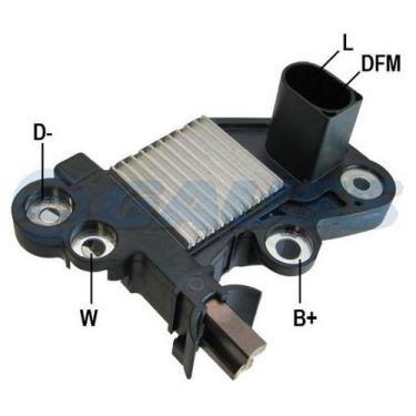 Imagem de Regulador de Voltagem Crossfox Fox Gol Golf Parati Polo Saveiro Spacec