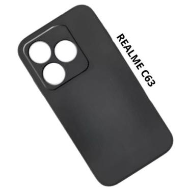 Imagem de Capa Aveludada + Película Privativa Compatível Realme C63 - Db