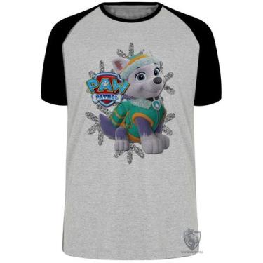 Imagem de Camiseta  Patrulha Canina Everest Blusa Plus Size extra grande adulto 