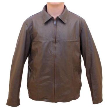 Imagem de Jaqueta de Couro Social SV7513 - Marrom - Selaria Vertentes, P