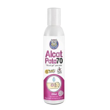 Imagem de Álcool Gel Higienizador Antisséptico de Patas Alcat Gel 70