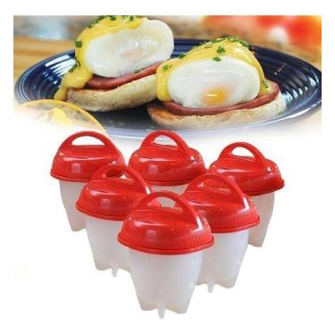 Imagem de Magic Egg Forma Cozinhar Ovos Fácil Fit Silicone  - Mr Vendas