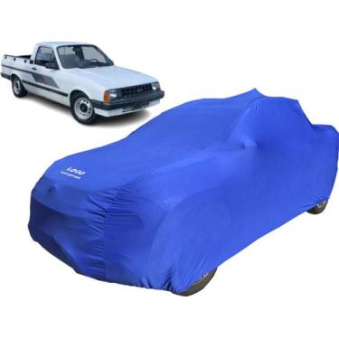 Imagem de Capa Protetora Para Carro Antigo Chevrolet Chevette Pick-Up - Mz, Azul