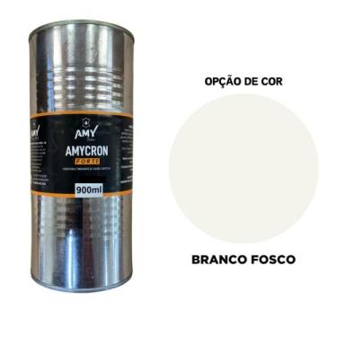 Imagem de Amycron 900ml - tinta para couro (loja oficial), BRANCO FOSCO