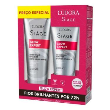Imagem de Kit Eudora Siàge Glow Expert Shampoo 250ml + Condicionador 125ml - EUD