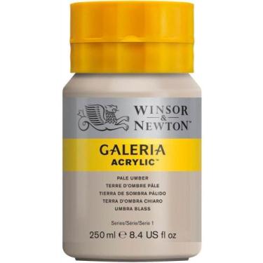 Imagem de Tinta Acrílica Galeria Winsor & Newton 250ml 438 Pale Umber, Galeria
