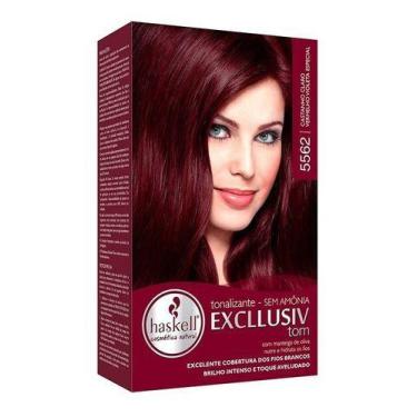 Imagem de Tonalizante Haskell Castanho Claro Vermelho Violeta 5562