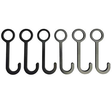 Imagem de FULLBOW AR500 Steel Target 3/20.3 cm - Pacote combo de ganchos e alvos de gongo, kit de suspensão de alvo de gongo, kit de alvo DIY para conduíte OD EMT de 2,5 cm, vendido separadamente