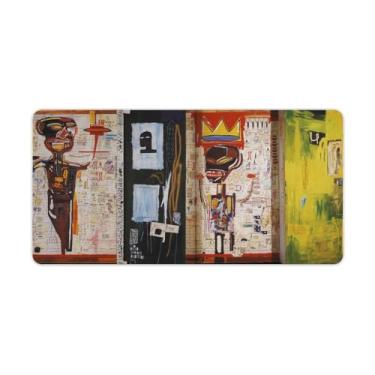 Imagem de Jean Michel Basquiat Grillo Art Computer Essentials Work Home Office Supplies 30 x 60 cm