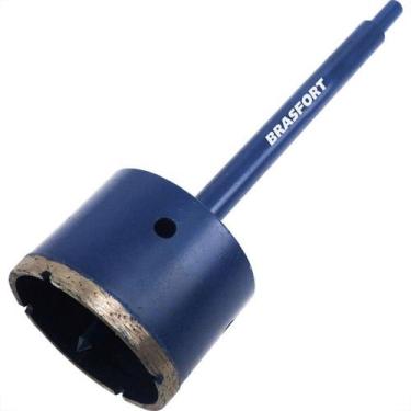 Imagem de Serra Copo Diamantada Com Haste Brasfort 65Mm Seco/Agua 7942