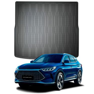 Imagem de Tapete automotivo bandeja de borracha para BYD Song Plus Porta Mala Ekap