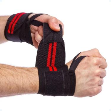 Imagem de Par De Munhequeira Tendinite Elástica Proteção Punho Lesão - Hxt