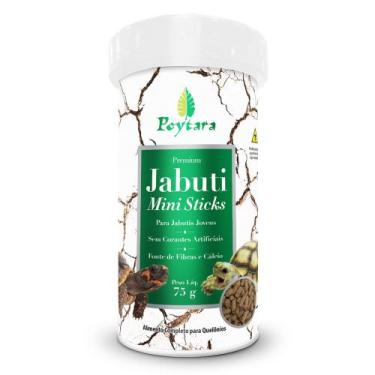 Imagem de Ração Jabuti Mini Sticks 75g - Poytara