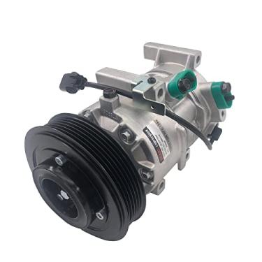 Imagem de Dearl Compressor de ar condicionado A/C AC com embreagem L4 1,6L compatível com Hyundai 12-17 Accent/Compatível com Kia 12-17 Rio 12 13 14 15 16 17 (2012 2013 2014 2015 2016 2017)