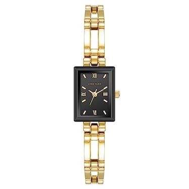 Imagem de Anne Klein Relógio feminino com pulseira, Dourado/preto
