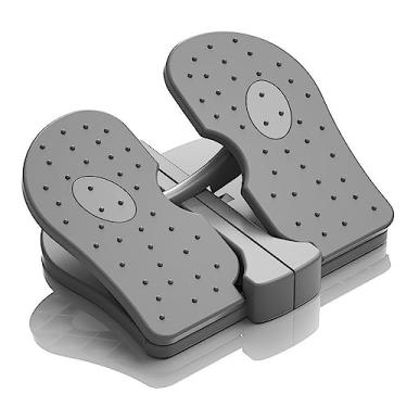Imagem de Máquina de Stepper, Mini Passo a pé Sob a Mesa Exercício Pedal Dobrável Escada de Escada de Passo para a Perna de Exercícios para Treino de Fitness Stepper para Treino de (A)
