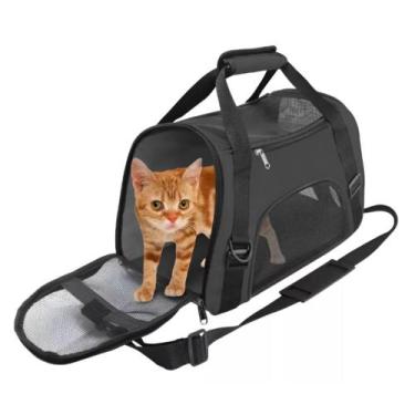 Imagem de Bolsa Mala Transporte Cachorro Gato Nylon 8kg Avião E Carro - Yeet
