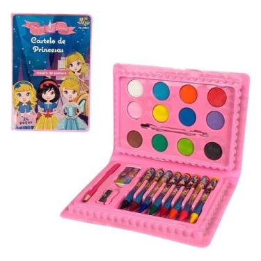 Imagem de Maleta De Pintura Castelo De Princesas - ToyKing TKCR02