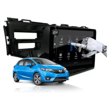 Imagem de Kit Central Multimidia Nimus 9 polegadas Carplay Android Honda Fit Wrv 15/21
