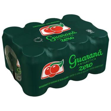 Imagem de Refrigerante Lata Guaraná Antarctica Zero Diet - 12 Unidades 350ml
