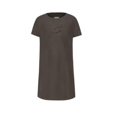 Imagem de Pro Standard Vestido camiseta de algodão neutro NBA para meninas grandes