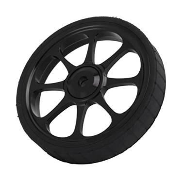 Imagem de Liga de Liga de Alumínio Roda Fácil, Pneu de Borracha Leve Resistente, Rolamento Ampliado de 82 Mm, para 3Sixty Dobring Bike, Com Mão de Obra Requintada (Preto)