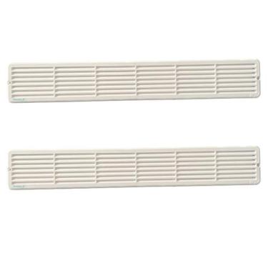 Imagem de Kit 2 Grades de Ventilação Superfície 50x8 cm Ventokit